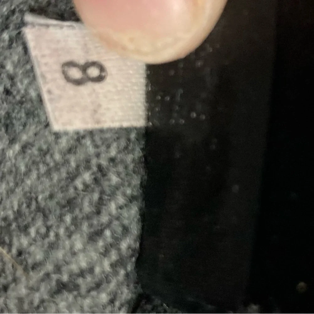 Prada gray wool clutch bag